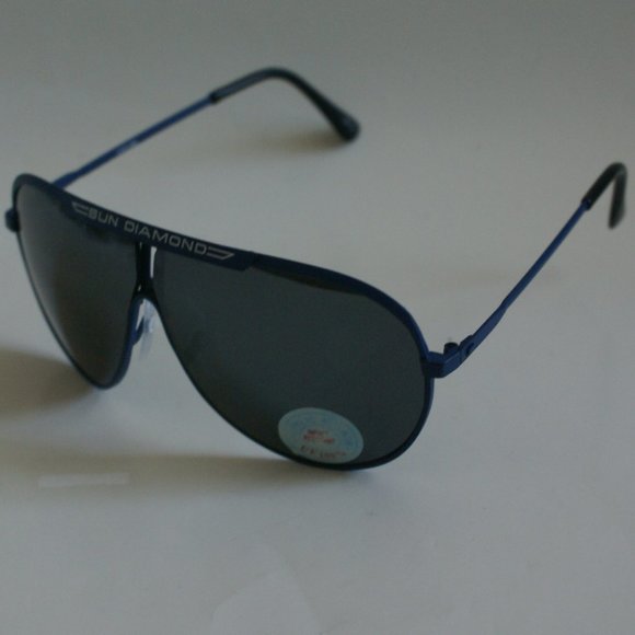 NWT True Vintage 80's inv classic pilot aviator w/"SUN DIAMOND" logo sunglasses - Picture 8 of 10